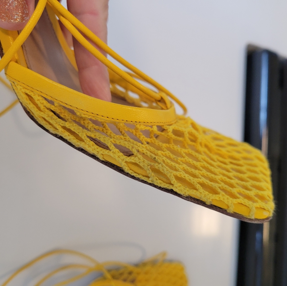 Bottega Veneta Lace-up mesh pumps - Picture 13 of 16